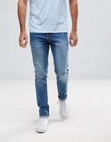 Thumbnail for your product : Ldn Dnm Skinny Jeans In Midwash Indigo