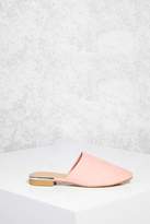 Thumbnail for your product : Forever 21 Faux Suede Slip-On Mules