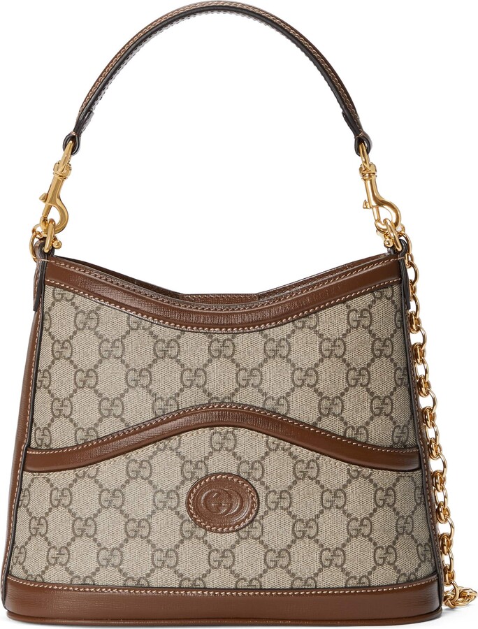 Gucci Large shoulder bag with Interlocking G ShopStyle