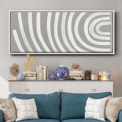 Wexford Home Broken Rainbow I- Framed Canvas