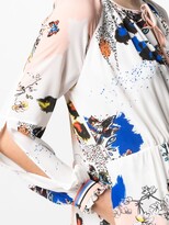 Thumbnail for your product : Lala Berlin Floral-Print Midi Dress