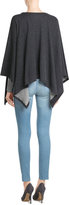 Thumbnail for your product : Majestic Cotton-Cashmere Poncho