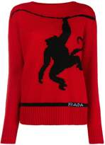 Thumbnail for your product : Prada instarsia knit jumper