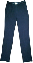 Thumbnail for your product : Preen Blue Wool Trousers