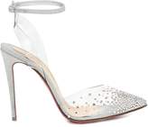 Thumbnail for your product : Christian Louboutin Exclusive to Mytheresa Spikastrass 100 PVC pumps
