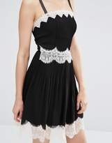 Thumbnail for your product : Oasis Lace Trim Cami Mini Dress