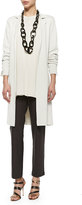 Thumbnail for your product : Eileen Fisher Washable Stretch-Crepe Ankle Pants, Rye