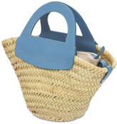 Thumbnail for your product : Hereu Mini Cabas Handwoven Straw Basket Bag