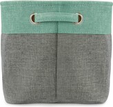 Thumbnail for your product : Sorbus Teal Twill Storage Basket - Set of 3