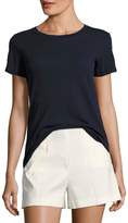 Thumbnail for your product : Theory Rodiona Stretch Cotton Tee, Blue