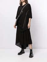 Thumbnail for your product : Julius oversized longline T-shirt