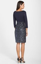 Thumbnail for your product : Kay Unger Sequin Jersey Sheath Dress