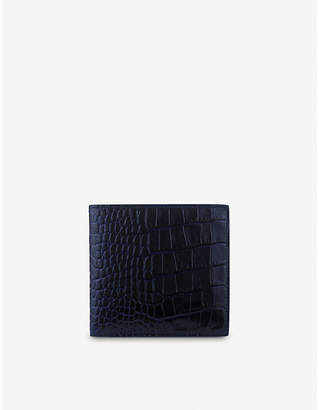 Smythson Mara 8 card leather wallet
