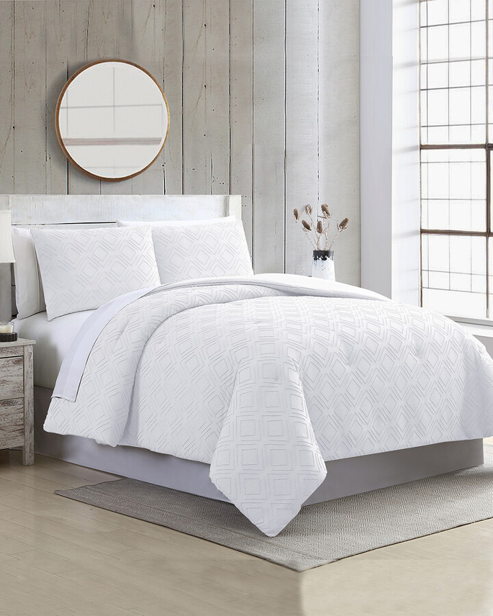 Modern Threads 3Pc Clipped Jacquard Comforter Set ShopStyle
