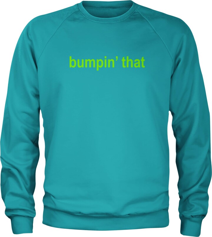 The Pxv Crew Bumpin' That Brat Music Adult Small Teal