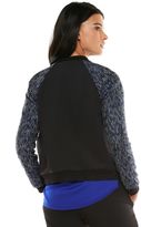 Thumbnail for your product : Elie Tahari for designation tweed mixed-media bomber jacket - women's
