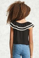Thumbnail for your product : FOREVER 21 girls Girls Flounce Top (Kids)