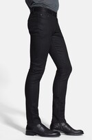 Thumbnail for your product : John Varvatos Collection Skinny Fit Coated Jeans