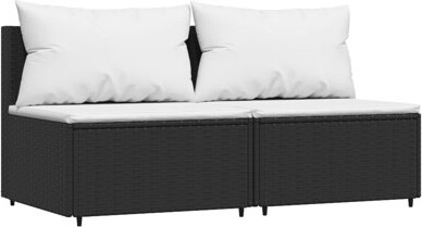 Ebern Designs 24.8'' Wide Outdoor Patio Sofa with Cushions