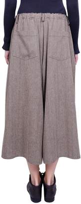 Dusan Cropped Wool And Linen Trousers