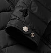 Thumbnail for your product : Moncler Amiot Quilted Shell Down Jacket - Men - Black