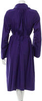 Thumbnail for your product : Sonia Rykiel Button-Up Long Jacket