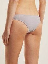 Thumbnail for your product : Made by Dawn Petal Bikini Briefs - Light Grey