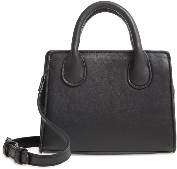 Malibu Skye Faux Leather Structured Mini Crossbody ShopStyle Shoulder