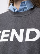 Thumbnail for your product : Fendi Pre-Owned 1990s Logo Print Sweatshirt
