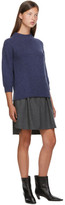 Thumbnail for your product : Max Mara Blue Wool Campo Sweater