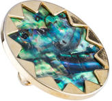 Thumbnail for your product : House Of Harlow Abalone Sunburst Cocktail Ring