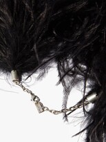 Thumbnail for your product : Saint Laurent Feather Choker Necklace - Black