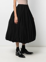 Thumbnail for your product : Comme des Garcons Draped Midi Skirt