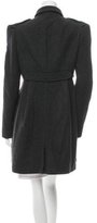 Thumbnail for your product : Miu Miu Wool Pleated Coat