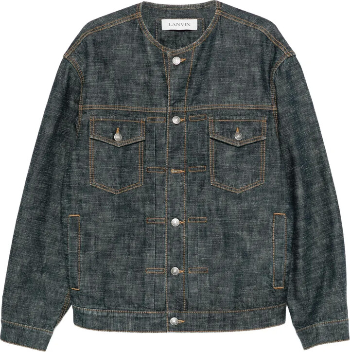 Lanvin Buttoned Denim Jacket