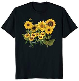Variety of Sunflowers Field of Yellow Flowers T-Shirt