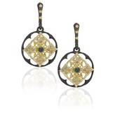 Thumbnail for your product : Armenta Midnight Opal Drop Shield Earrings