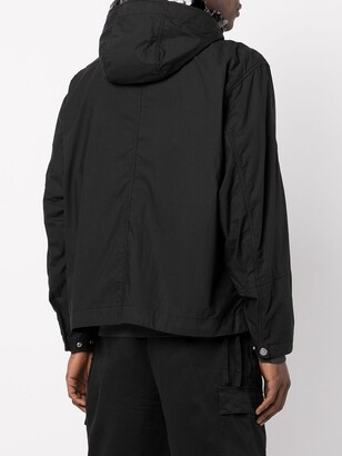 Stone Island Shadow Project Hooded Lightweight Cotton Jacket