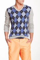 Thumbnail for your product : J. Lindeberg Banner Lux Print Argyle Pullover