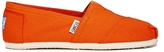 Thumbnail for your product : Toms Stonewash Flame Orange Flat Shoes