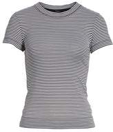 Thumbnail for your product : Theory Apex Stripe Crop Tee