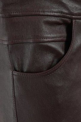 Brunello Cucinelli Stretch-leather Skinny Pants