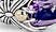 Thumbnail for your product : Samuel B. Sterling Silver & 18K Gold Amethyst Dragonfly Motif Hinged Bangle Bracelet