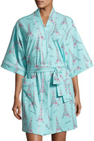 Thumbnail for your product : BedHead French Bow Short Kimono Robe, Light Blue