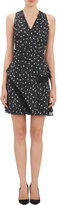 Thumbnail for your product : Proenza Schouler Ostrich-Dot Georgette Dress