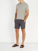 Thumbnail for your product : Onia Shaun Short Sleeved Polo Shirt - Mens - Dark Grey