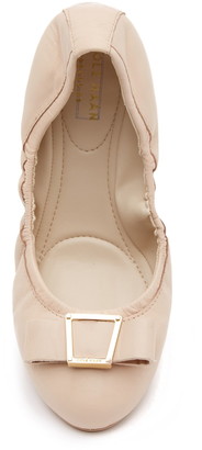 Cole Haan Emory Bow Leather Ballet II Flat