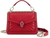 Thumbnail for your product : Bvlgari Serpenti Sunshine Quilted Leather Top Handle Bag