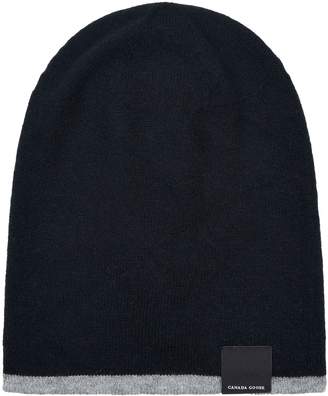 Canada Goose Reversible Merino Wool Beanie Hat