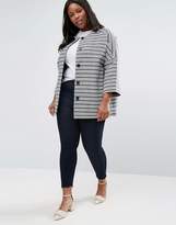 Thumbnail for your product : Helene Berman Plus Kimono Jacket In Stripe